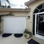 Solid (no glass) / 1-car garage doors Clopay Classic Steel Value Series Model 94 Standard White Traditional Short Design