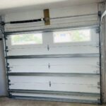 Top-glass / 1-car garage doors Clopay Bridgeport Premium Series w/ Intellicore - Charcoal - Model BD2EU