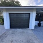 Solid (no glass) / 1-car garage doors Amarr Heritage 3000 - Short panel - Custom Bronze color