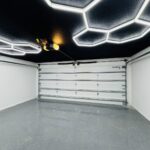 Solid (No glass) / 2-car garage doors Clopay Premium Series 9.0 R-Value Interior View