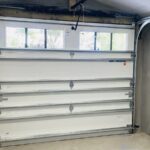 Top-glass / 1-car garage doors Clopay Canyon Ridge® Carriage House 5-Layer - Design 12 w/ Rec 13 Windows -