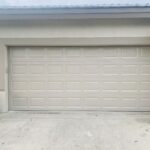 Solid (No glass) / 2-car garage doors Clopay Classic Steel Value Series Model 94 Sandtone