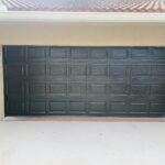 Solid (No glass) / 2-car garage doors Clopay Classic Steel Premium Series Model 4300 Mocha Brown Elegant Short Design