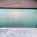 Solid (No glass) / 2-car garage doors Clopay Modern Steel Premium Series Model 4302 Hunter Green Modern Flush Design