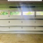 Top-Glass / 2-car garage doors Clopay Modern Steel™ with Contemporary Windows - Premium Series with Intellicore® w/ Plain Long Windows - Model 9208 - Interior View