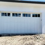 Top-Glass / 2-car garage doors Clopay Coachman® - Premium Series with Intellicore® Model CGU13 - Design 13 w/ Rec 13 Windows - Standard White