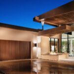 Solid (No glass) / 2-car garage doors Clopay Canyon Ridge 5-Layer - Design 201 - Clear Cypress Walnut