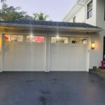 Top-glass / 1-car garage doors Clopay Coachman® - Premium Series with Intellicore® - Design 12 w/ Rec 13 Windows - Standard White